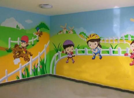 遂宁幼儿园墙体彩绘制作流程及注意事项
