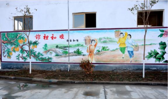 遂宁乡镇文化墙 乡风文明焕发新活力