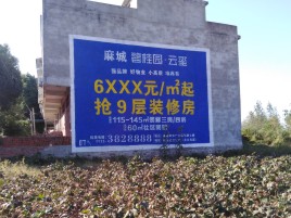 遂宁墙体广告的好处