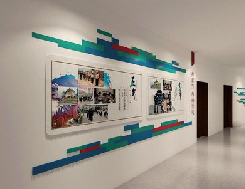 遂宁企业文化墙用什么材料好？